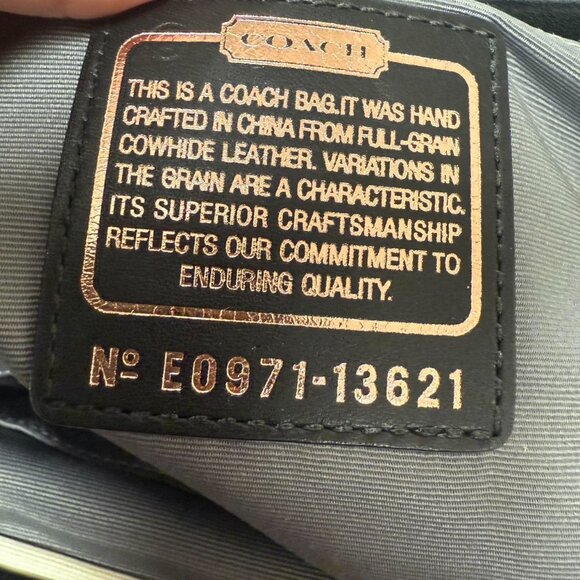 Rare Coach Parker Kisslock bag with silver chain detail - Picture 5 of 8